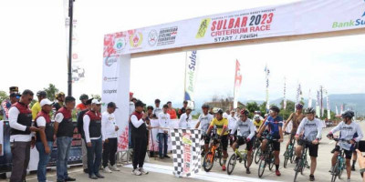 Sulbar National Criterium Race 2023 Pemicu Kebangkitan Sport Tourism
