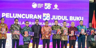 Peluncuran 58 Judul Buku Dalam Rangka Hari Jadi ke-58 Lemhannas