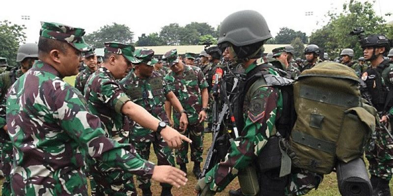 TNI AL Siapkan Pasukan Marinir Satgas Perbatasan RI -PNG