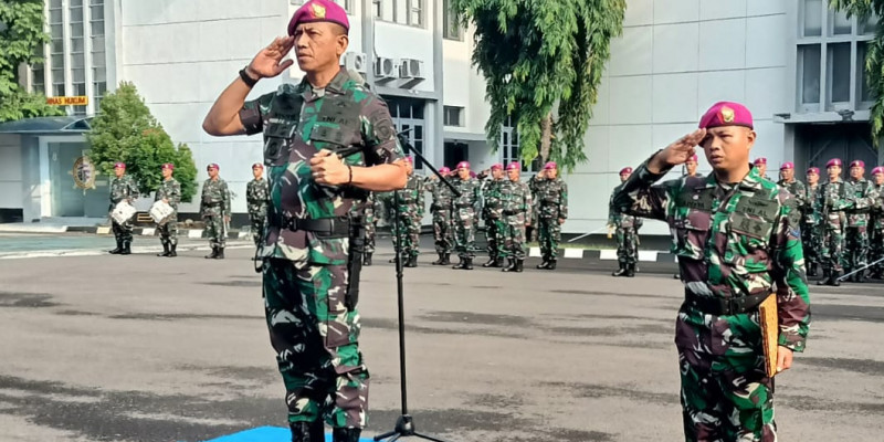 Prajurit dan PNS Lanmar Jakarta Gelar Upacara Peringatan Hari Kebangkitan Nasional ke 115