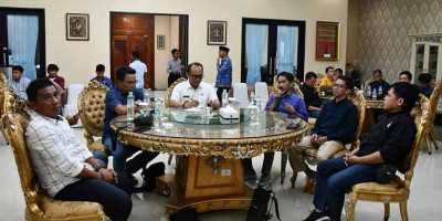 Pj Gubernur Zudan Ajak Media Bantu Promosikan Penguatan Branding Sulbar