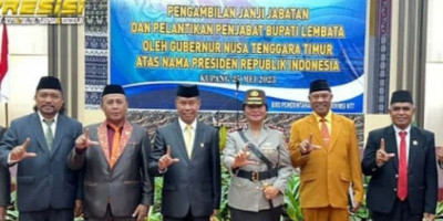 Kapolres AKBP Vivick Tjangkung  dan DPRD Ingin Sinergitas Penjabat Bupati Lembata