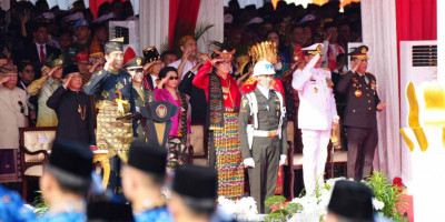 Panglima TNI Ikuti Peringatan Hari Lahir Pancasila di Monas