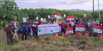 BEM Nusantara Suarakan Stop Deforestasi Hutan Hingga Buang Limbah di Teluk Youtefa Papua 