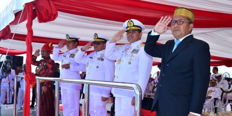Panglima TNI Pimpin International Fleet Review The 4th MNEK 2023