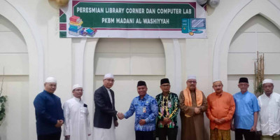 Peresmian Library Corner dan Computer Lab PKBM Madani Al Washiyyah