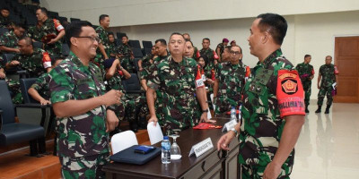 Koarmada RI Ikuti Pembukaan Latihan Armada Jaya XLI di Kodiklatal.