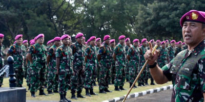 Dankormar: “Ditangan Kalian Saya Menaruh Harapan Besar Menjadikan Prajurit Muda Petarung Marinir”