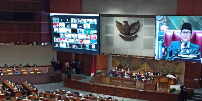Rapat Paripurna DPR Sahkan Slamet Eddy Jadi Anggota BPK RI Periode 2023-2028