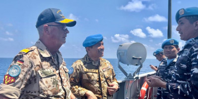 TNI AL Dipercaya Pimpin Seluruh Kekuatan Maritime Task Force Gelar Latihan Bersama di Libanon