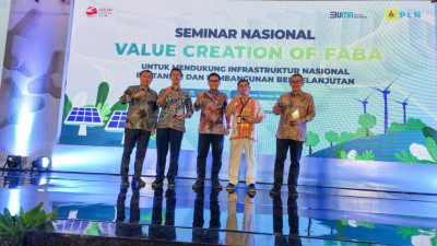 Pengolahan FABA Jadi Bahan Baku Bernilai Ekonomi Membawa Manfaat bagi Masyarakat