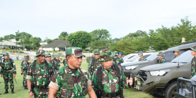 Walaupun Baru Pertama Kali Ikuti Latgab, Kodam XVIII/Kasuari Harus Tampil Berkualitas
