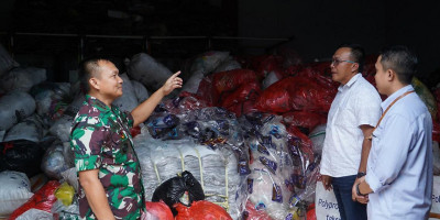 Hebat, di Banten TNI AL Gandeng Industri Jasa Maritim Kelola Sampah Jadi BBM 