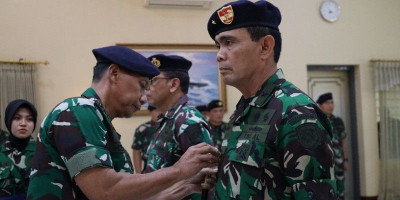 Laksma TNI Ari Hendrawan Resmi Jabat Asintel Pangkoarmada RI yang Baru