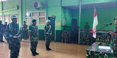 Kodim 1708/BN Gelar Sidang Penjatuhan Hukum Disiplin Militer kepada Anggotanya