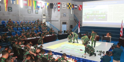 TNI AL Gelar TFG Latihan Armada Jaya XLI 2023