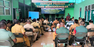 Hadapi Era Transformasi Digital, Kodim 1708/BN Gelar Komsos dengan Aparat Pemerintahan