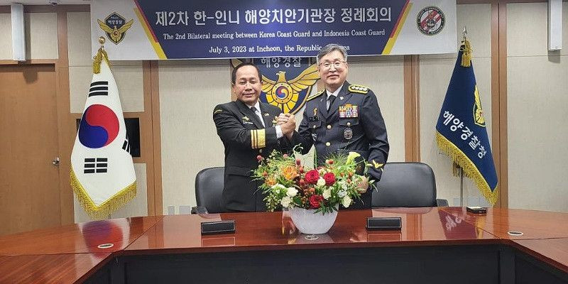 Bakamla RI - Korea Coast Guard Lakukan Pertemuan Bilateral ke-2