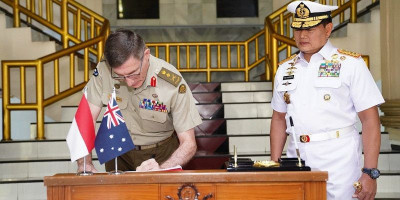 Bertemu di Bandung, Panglima TNI Dan Panglima Angkatan Bersenjata Australia Bahas Keamanan Kawasan
