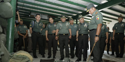 Berkunjung ke Bekangdam Brawijaya, Mayjen TNI Farid Makruf Tegaskan Soal Netralitas TNI