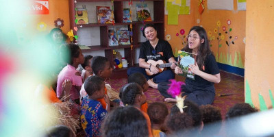WVI Berperan Aktif dalam Meningkatkan Literasi Anak di Papua Melalui Kampanye Baca Tanpa Batas