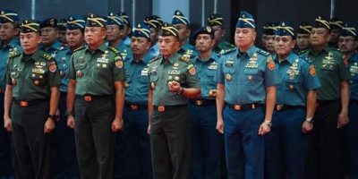 Inilah Daftar 176 Perwira TNI yang di Rotasi, Mutasi dan Promosi Jabatan