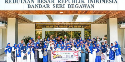 Rombongan Yayasan Muallaf Indonesia Berkunjung ke Brunei