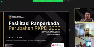 Kemendagri Lakukan Fasilitasi Perubahan RKPD 2023 Provinsi Bengkulu dan Provinsi Jambi