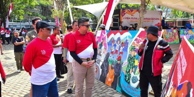 BNPT RI Gelar Lomba Mural Ajak Masyarakat Berpartisipasi Gelorakan Pesan Damai