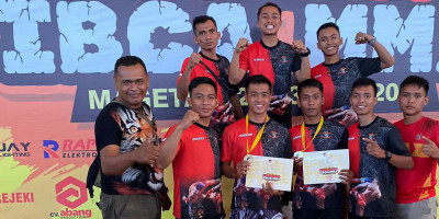 Atlet Muaythai Korps Marinir Raih Medali Pada Kejuaraan Provinsi IBCA MMA Di Magetan