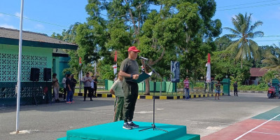 Dandim 1708/BN Resmi Tutup Seleksi Pertandingan Cabang Olahraga dan Budaya Sambut Piala KASAD