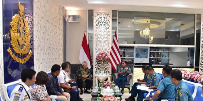 Pertemuan TNI AL dan Pemkab Kepulauan Aru, Ini yang Dibicarakan