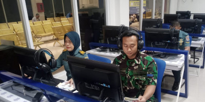 Bentuk Sinergitas TNI-Polri, Prajurit Mako Kormar Buat SIM Kolektif