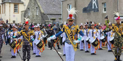 Raih Dua Tropi Di Lerwick, KRI Bima Suci Diminta Tampil Dihadapan Princess Royal British