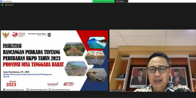 Kemendagri dorong Pencapaian Target Akhir RPJMD Provinsi NTB di Tahun 2023