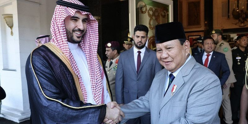 Menhan Prabowo Terima Kunjungan Resmi Menhan Arab Saudi, Perkuat Kerja Sama Pertahanan
