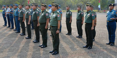 Lapor ke Panglima TNI, Irjenad dan Irjen TNI Resmi Sandang Bintang Tiga