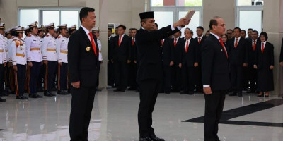Mayjen TNI Jonni Mahroza Resmi Menjabat Rektor Unhan RI