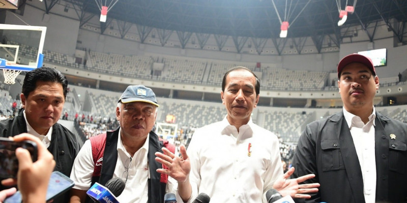 Presiden Jokowi Resmikan Indonesia Arena GBK, Stadion Indoor Multifungsi untuk Olahraga dan Konser
