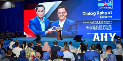 Duet Maut AHY dan Anies Pukau Kaum Muda di Bandung