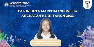 Mahasiswi Asal Surabaya Berhasil Lulus Dalam Seleksi Beasiswa Sekolah Duta Maritim, Aspeksindo