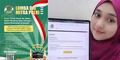 Kompetisi Dai Mitra Polri Dalam Memperingati Hari Santri 2023