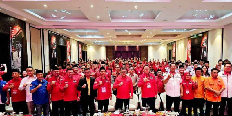 Pengurus TMP Lampung Dilantik, Hendrar Prihadi: Mari Menangkan PDIP Hattrick dan Ganjar Presiden di 2024