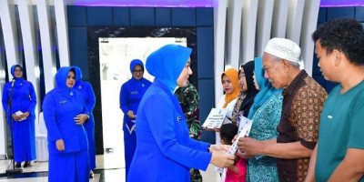 Sambut HUT ke-77 Jalasenastri, TNI AL Gelar Bakti Sosial Peduli Tambora 