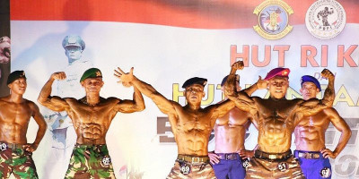 Hantu Laut, Korps Marinir Raih Juara 1 Kejuaraan Body Contest Competition 2023