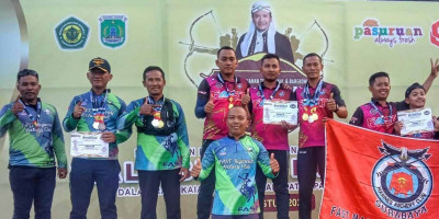  Atlet Panahan Korps Marinir Raih Prestasi Pada Kejuaraan Panahan Piala Bupati Pasuruan 2023