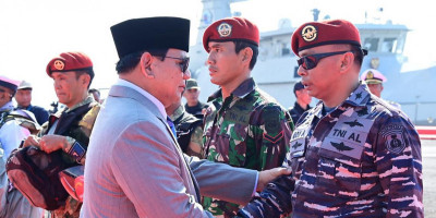 Menhan RI: Penguatan Kemampuan Matra Laut Mutlak Dilaksanakan