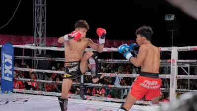 Laga Kick Boxing Profesional KX-1 Seies 9 di Brebes, Seru & Menegangkan