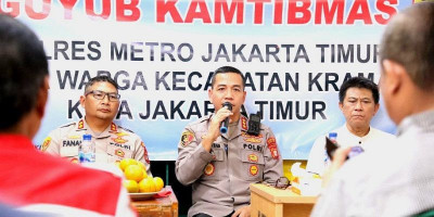 Lewat Guyub Kamtibmas Polres Metro Jaktim Sapa Warga 
