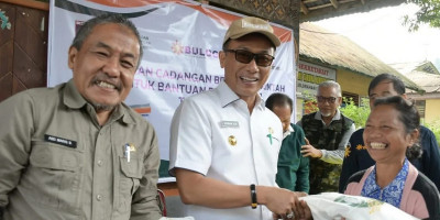 Sukses Salurkan Bantuan Pangan kepada 122.558 Warga Miskin, Perum Bulog Apresiasi Pemprov Sulbar